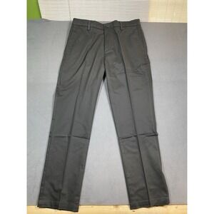 NWT Dockers "Iron Free" Shirt Grip Wst Black Khaki Pants Size 34x32 Straight Fit